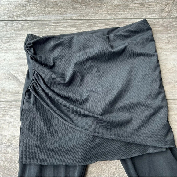 Cabi Black Mesh Skirted  Leggings - Picture 7 of 14